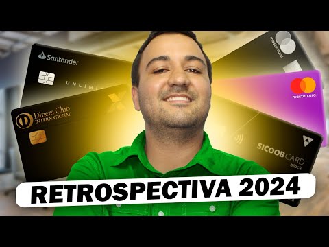 ÚILTIMO VÍDEO DO CANAL! E RESTROSPECTIVA DE CARTÕES, BANCOS DE 2024