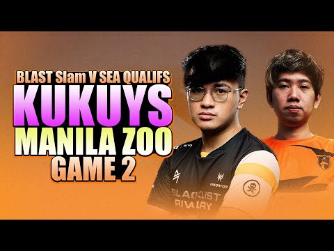 KUKUYS vs MANILA ZOO GAME 2 - WATCH PARTY WITH KUKUYS - BLAST SLAM V SEA Qualifs