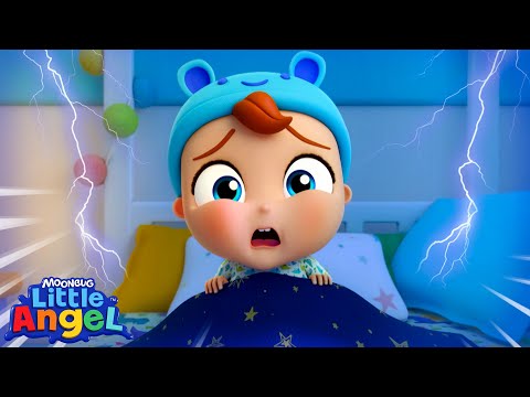 SCARY Ten in the Bed & the Carnival Competition! | Little Angel Kids Songs & Nursery Rhymes