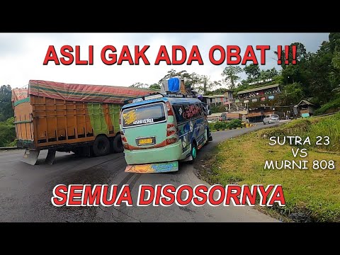 INI SIH SUPIRNYA BARBAR HABIS ||  SUTRA VS MURNI || Mantap supir Sutranya
