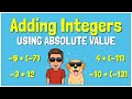Adding Positive and Negative Integers with Absolute Value