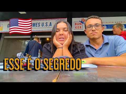 TENTAMOS TIRAR O VISTO AMERICANO DE UMA FORMA DIFERENTE E OLHA NO QUE DEU Ep.184