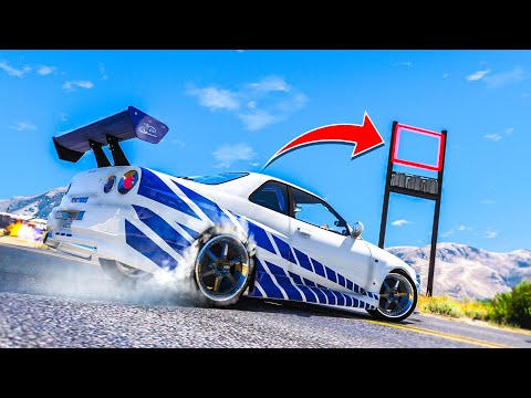 INSANE GTA 5 DRIFT STUNTS! (FiveM Stunts & Fails)