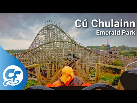 Cú Chulainn front seat on-ride 5K POV @60fps Emerald Park Cu Chulainn