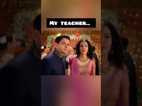 My teacher my pride...