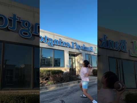 Can I throw a football over a bank? ๐ฐ #shorts