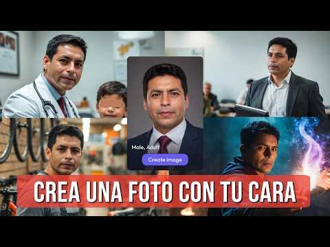 Como Crear una Foto Mia con Inteligencia Artificial - Como Hacer Imagenes IA con mi Cara