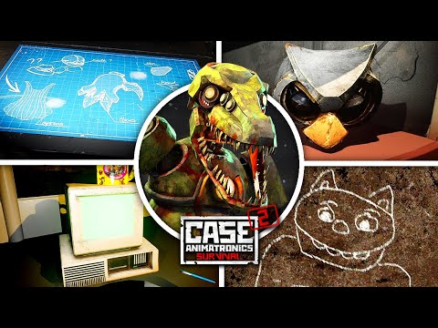 CASE 2: Animatronics Survival - New Multiplayer Map & ALL Secrets (Update Showcase)