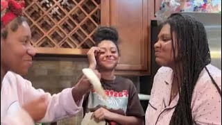 Tortilla slap challenge 😂😂😂￼