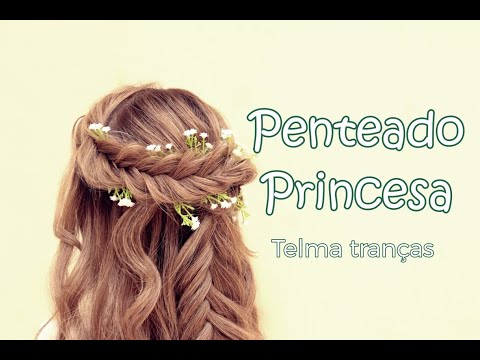 Penteado Princesa para final de ano