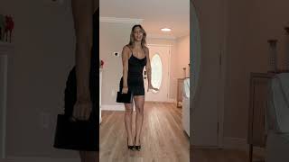 Black Stiletto Shoes: The Ultimate All-Black Outfit #shorts