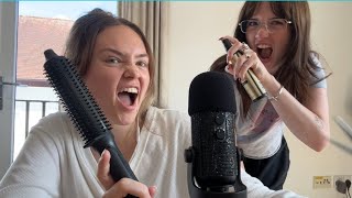 ASMR HAIRCUT ON A REAL PERSON