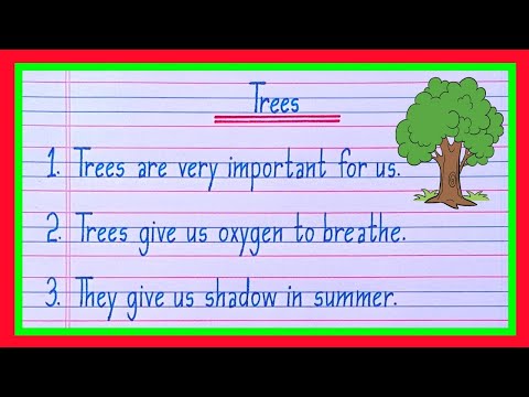 10 Lines On Trees in English/Essay On Trees in English/Paragraph On Trees/Trees Essay in English