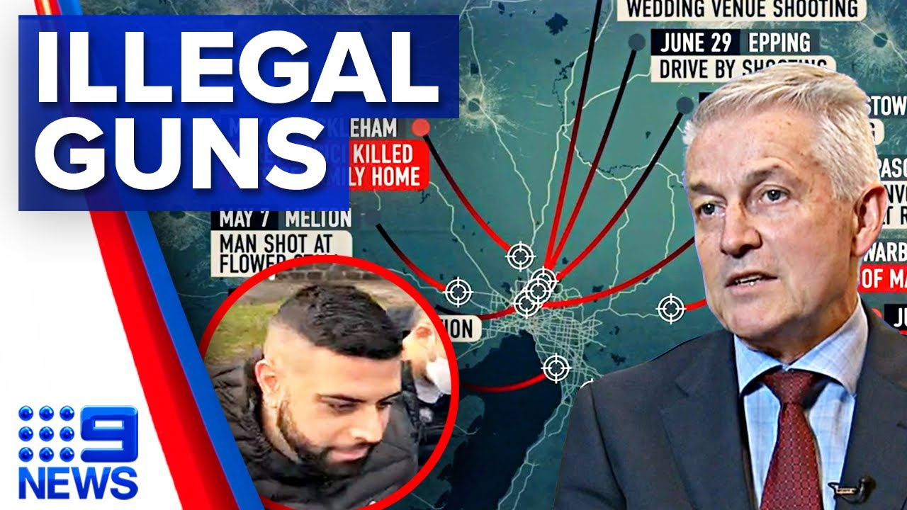 Gangs Using Illegal Guns in Shootings Across Melbourne