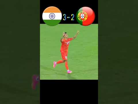 India VS Portugal 2026 | World Cup Finals | #shorts #indiavsportugal #football