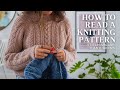 Understanding Knitting Patterns