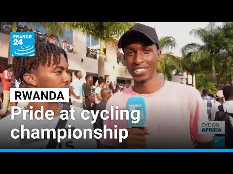 YouTube video thumbnail: Pride and Excitement Among Spectators at Road Cycling World Championships in Rwanda