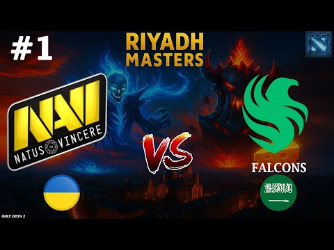 ГЛАВНАЯ БИТВА ДНЯ, НАВИ ПРОТИВ ФЕЛКОНС! | NAVI vs Falcons #1 (BO3) Riyadh Masters 2025