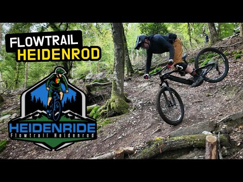 FLOWTRAIL HEIDENROD in Laufenselden 🚲 Mein neues E-MTB Decathlon Rockrider E-Feel 900s Team Edition