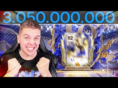 EERSTE 112 SPELER OOIT! 3.050.000.000 COINS!! 🥳