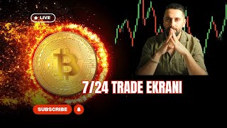 Kripto Piyasalarda Trade Ekranı  | Bitcoin & Altcoin Bot İşlemleri-Crypto Live trade screen
