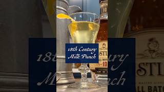 Clear Milk Punch from 1763