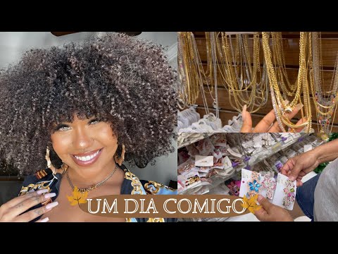 VLOG| BATENDO PERNA NO CENTRO + COMPRINHAS ✨