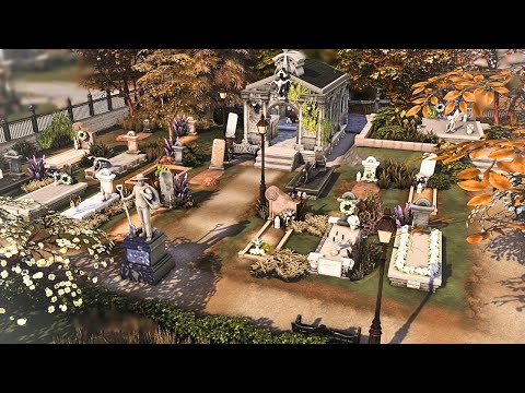 Graveyard | The Sims 4 - Speed Build (NO CC)