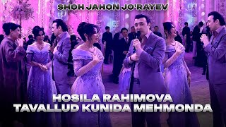 Shohjahon Jo'rayev - Hosila Rahimova tavallud kunida mehmonda
