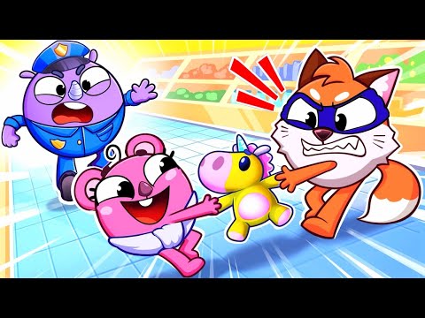 Canção do Policial Cuidando de um Bebê | Baby Zoo Português | Canções Infantis