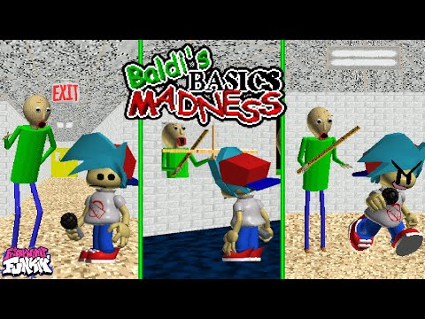 FNF: Baldi's Basics Madness V2 (FINAL DEMO) █ Friday Night Funkin' █