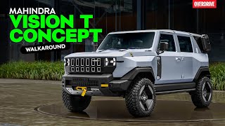 Vision T Concept | Mahindra’s Thar-Inspired Compact SUV | #OVERDRIVE