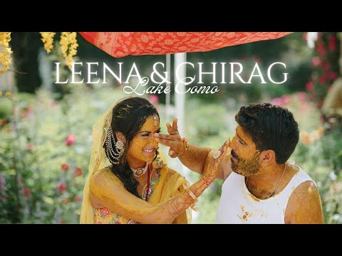 Leena & Chirag | Lake Como | The Wedding Filmer