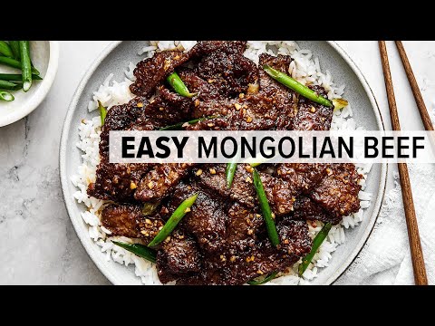 MONGOLIAN BEEF in 30 Minutes That Tastes Like PF Chang's!