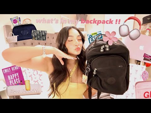 what's in my backpack 🎀📚 (emergency kit, notebooks, etc.)