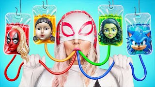 O que Aconteceu com Gwen Stacy? / Boneca do Squid Game vs Super-Heróis