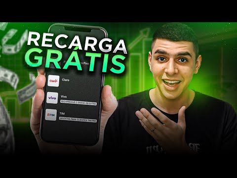 RECARGA GRATIS! COMO COLOCAR CREDITO de GRAÇA no CELULAR - TODAS OPERADORA (CLARO, VIVO, TIM, OI)