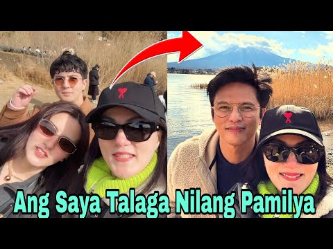 Zoren Legaspi, Carmina Villarroel at Twins Mavy At Cassy Sa Mt.Fuji, Japan