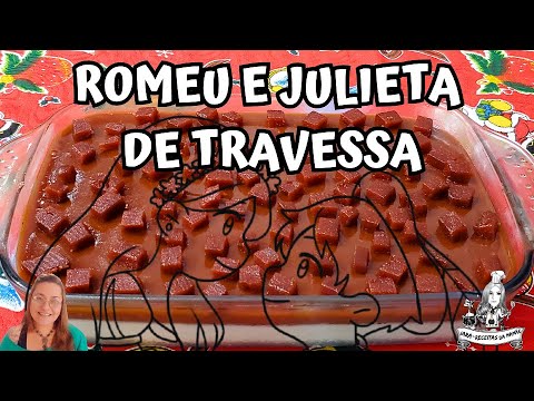 SOBREMESA ROMEU E JULIETA  DE TRAVESSA / MUITO FÁCIL / PARA O  NATAL