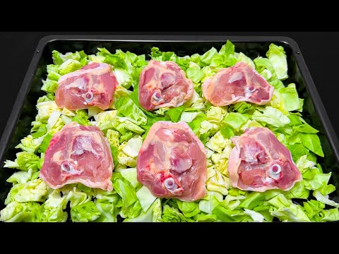 Nur Kohl und Hühnerbeine! Nach dem Rezept meiner Großmutter! Leckeres und billiges Abendessen