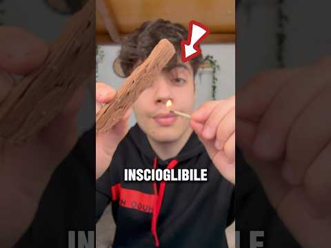 Questa barretta di CIOCCOLATO รจ INSCIOGLIBILE! #short #challenge #fun