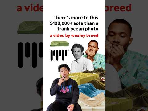 Frank Ocean and the $200,000 sofa | #frankocean #midcenturymodern #interiordesign