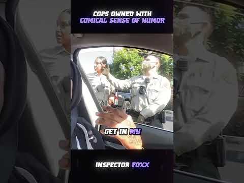 Cops Owned With Comical Sense Of Humor