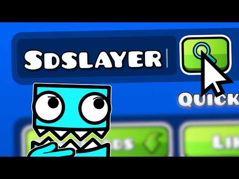 I Searched My OWN NAME in Geometry Dash...