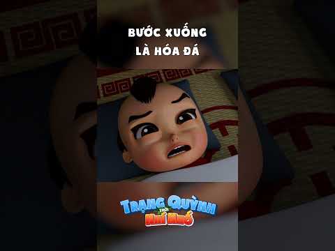 BƯỚC XUỐNG GIƯỜNG LÀ HOÁ ĐÁ | Trạng Quỳnh Thời Nhí Nhố #trạngquỳnhthờinhínhố #shorts