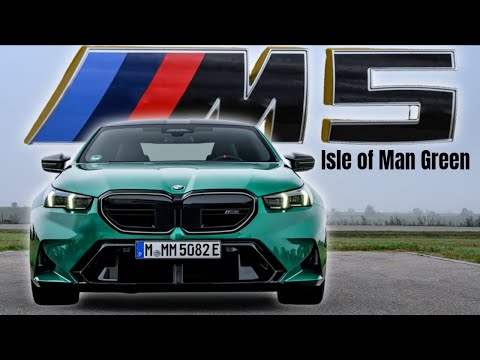 2025 BMW M5 in Isle of Man Green