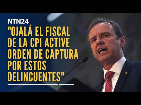 "Ojalá que el fiscal de la CPI active la orden de captura por estos delincuentes": 'Tuto' Quiroga