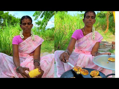 Sweet Corn Vada Recipe l Sweet Corn 🌽 Tawa Fry #vvia lagemomrecipes ia