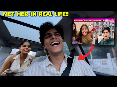 I found MY Beautiful Neighbour on omegle 😍 || omegle to real life
