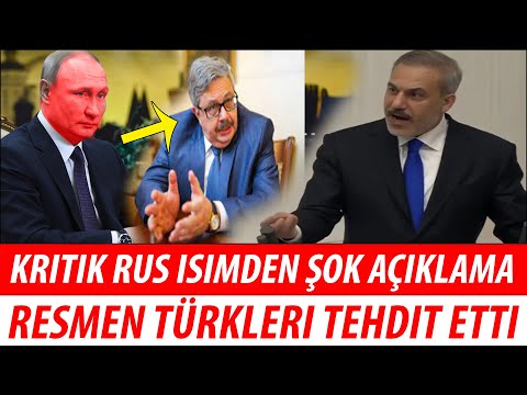 Rusya'nın Kritik İsminden TÜRKİYE'YE TEHDİT! Hakan Fidan Devreye Girdi!